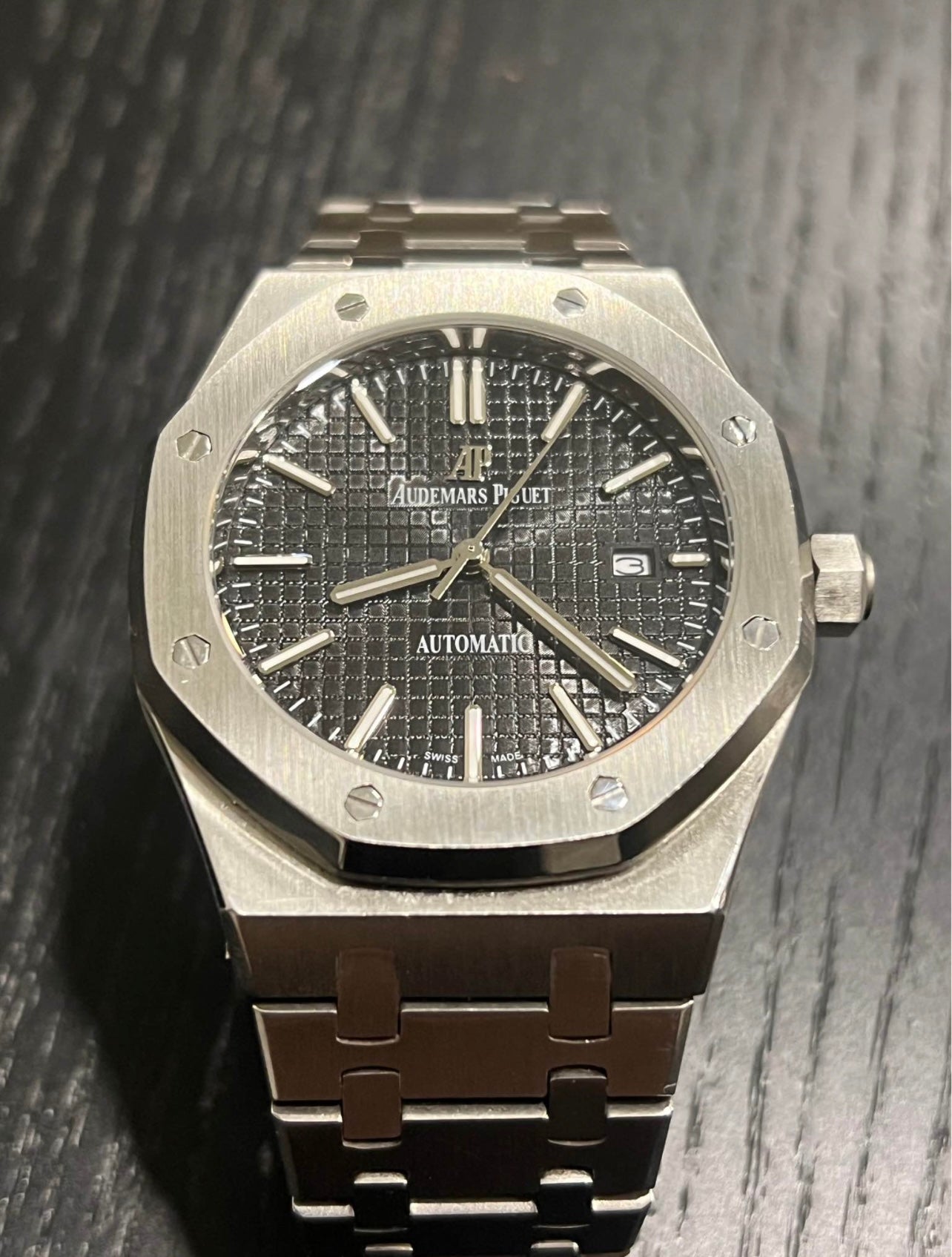 Silver 42mm Royal Oak APskii