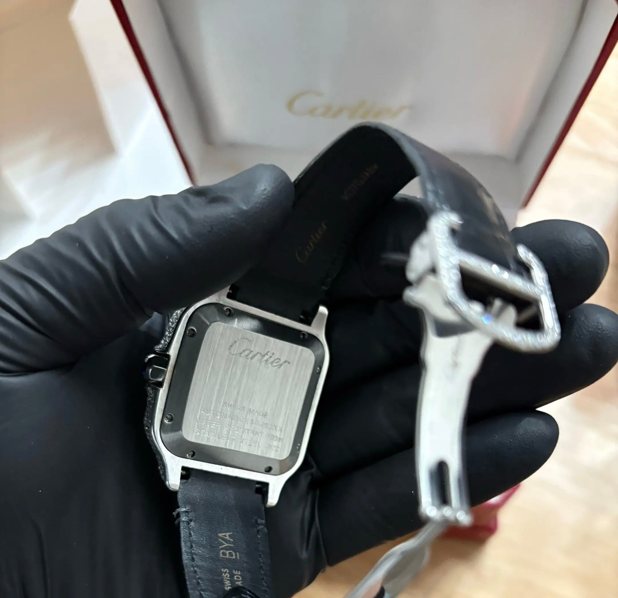 Silver Moissanite “Carti” Watch