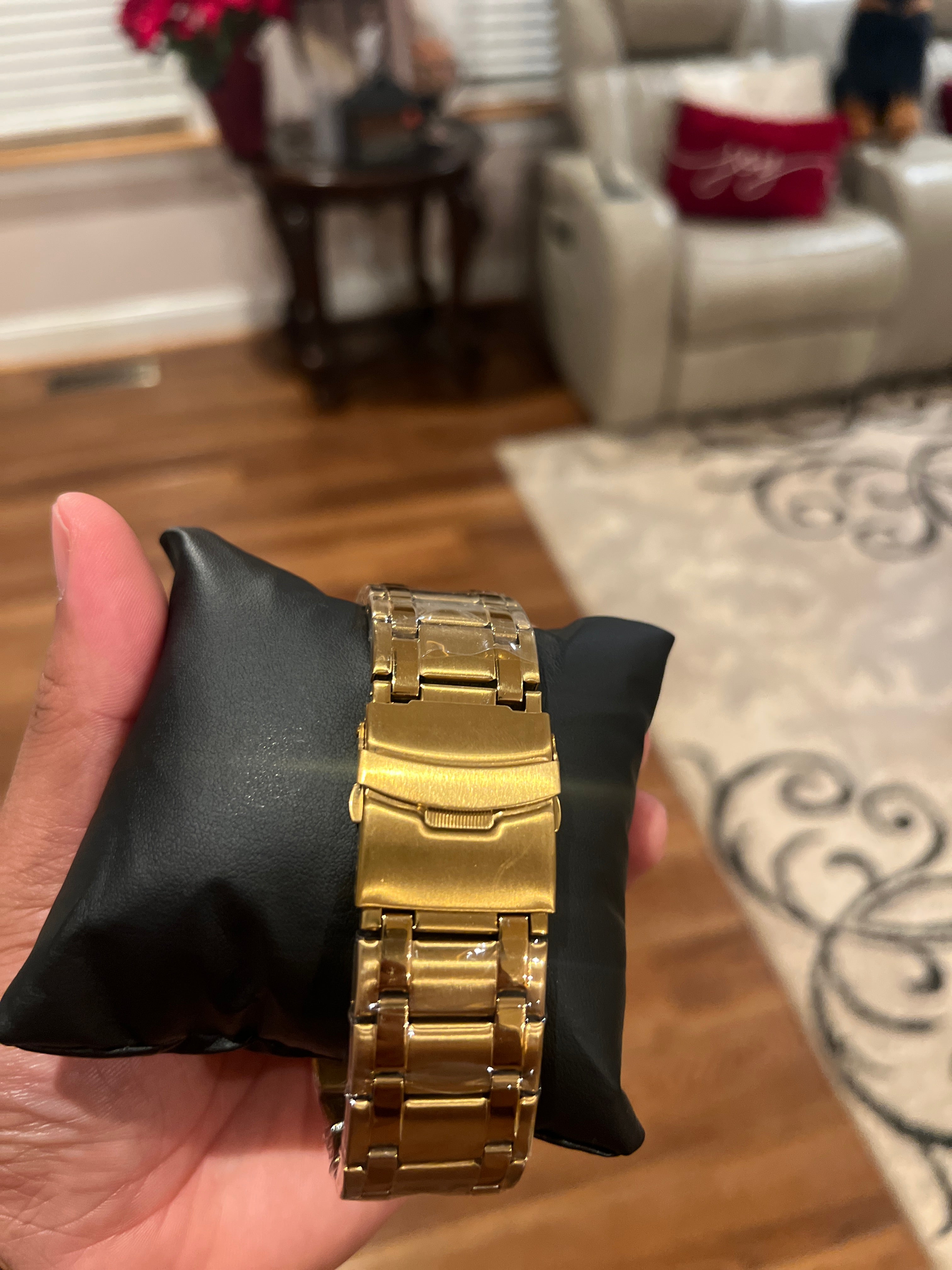 14k Gold Oversized Watch