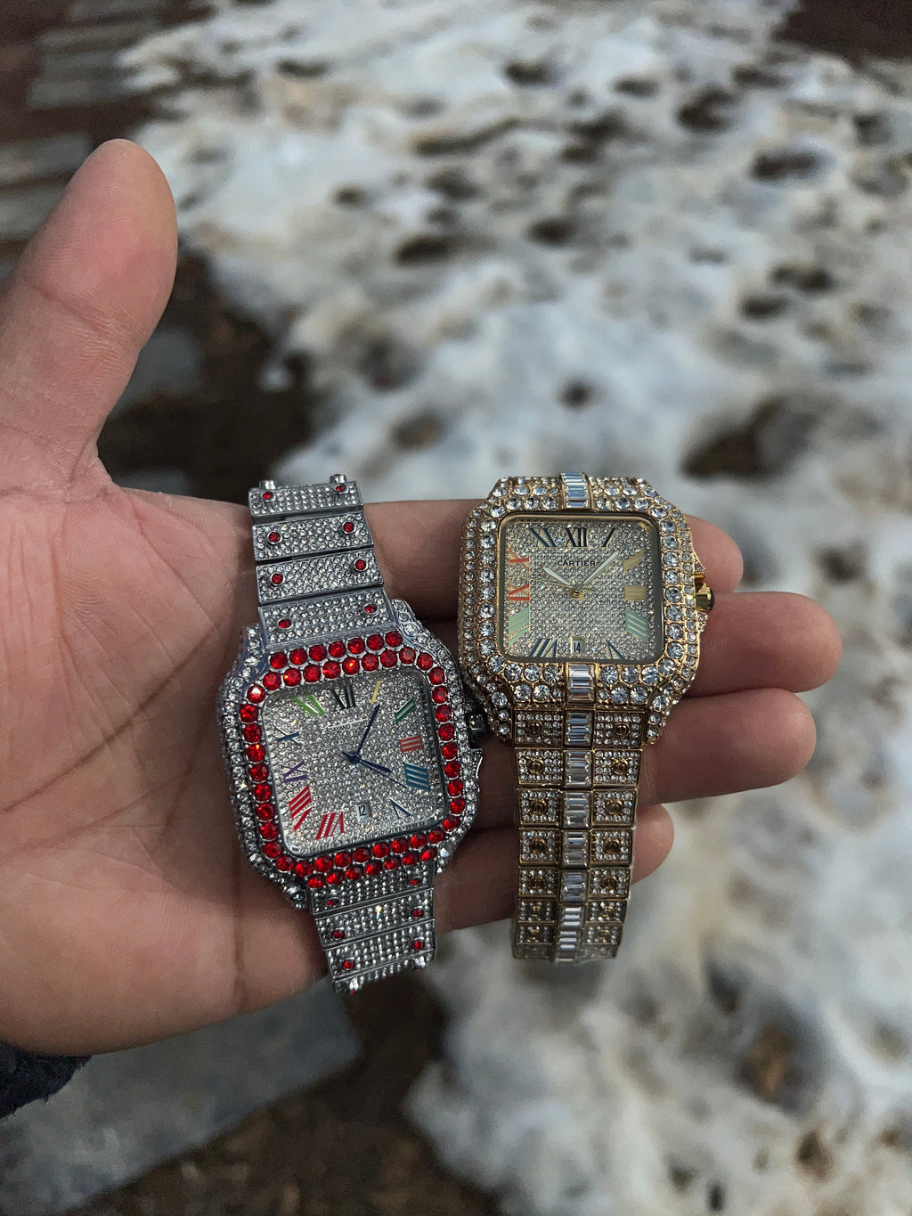 Moissanite “Carti” Watch Bundle