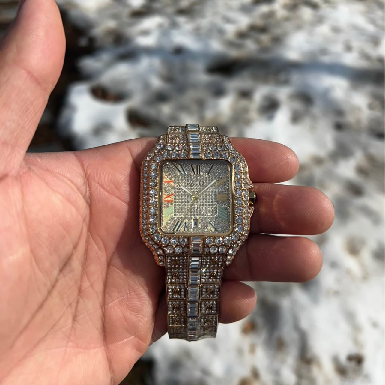 2-tone Gold “Carti” Watch