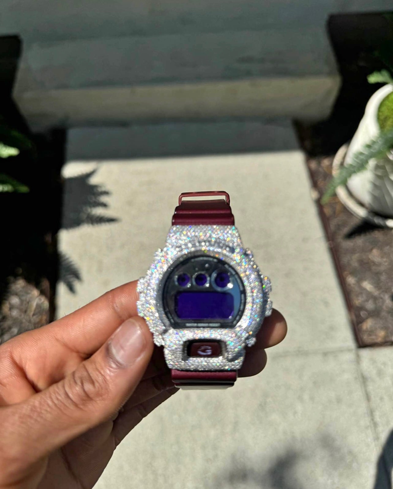 Moissanite G-Shock Casio